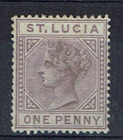 Image of St Lucia SG 39a MM British Commonwealth Stamp